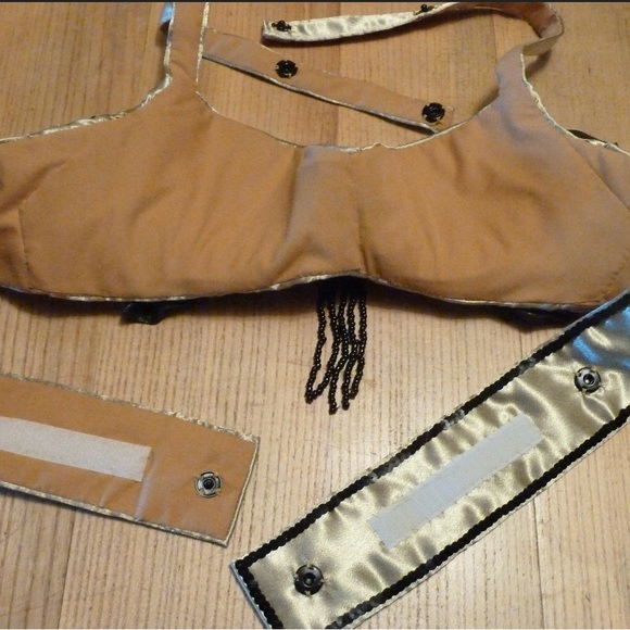 One of Kind Hand Made Belly Dance Costume. 36B cup and 34 Inch Hip. - Picture 8 of 9